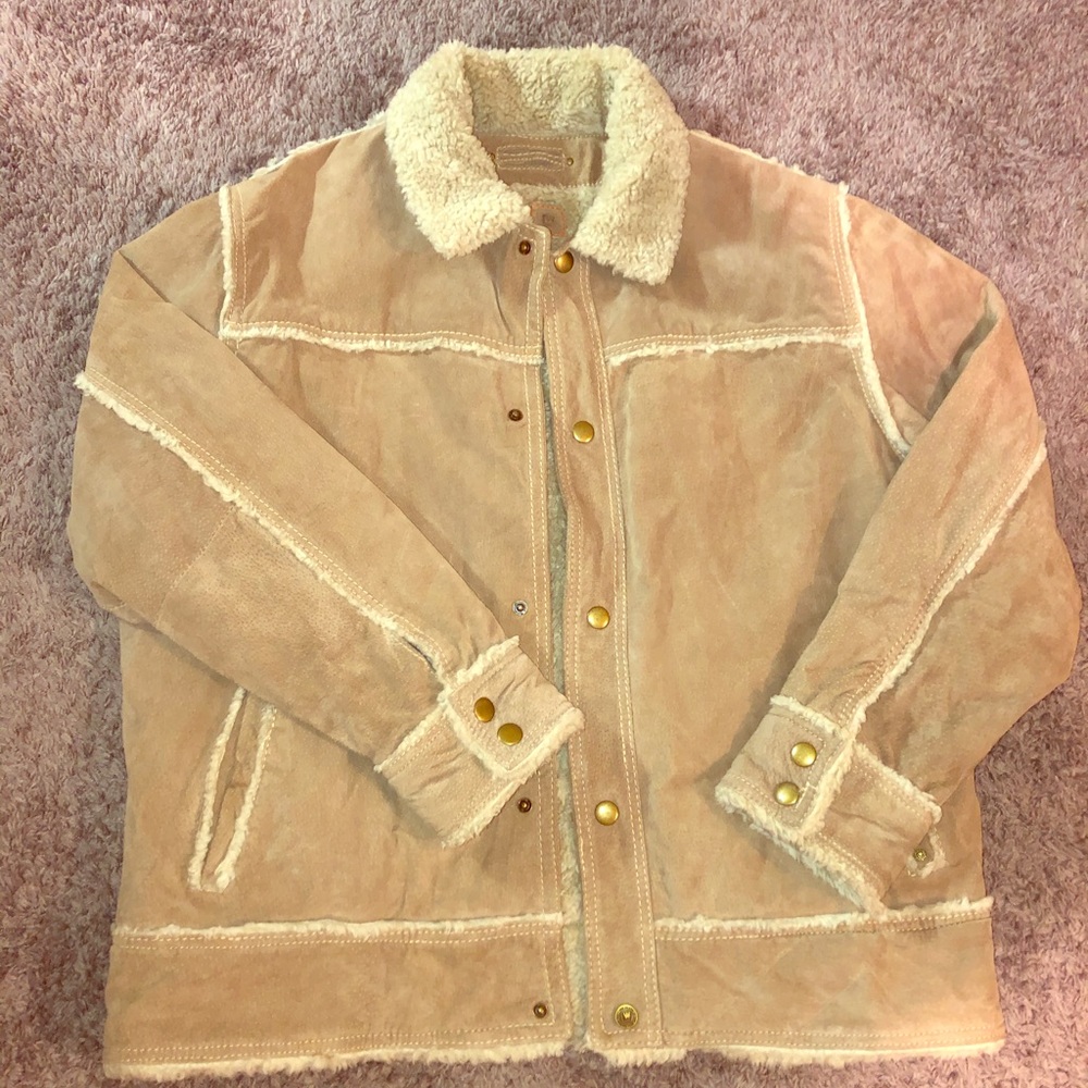 Wilson’s leather tan jacket